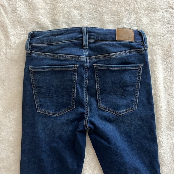 American Eagle Next Level Stretch High Rise Jeggings Jeans size 4 EUC - Picture 4 of 4